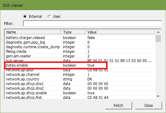 iex-sos-setting