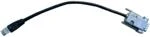 RS232 RJ45 to SUB-D9 (male) cable